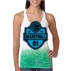  Next Level Ombre Burnout Racerback Tank Thumbnail