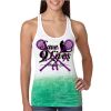  Next Level Ombre Burnout Racerback Tank Thumbnail
