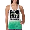  Next Level Ombre Burnout Racerback Tank Thumbnail
