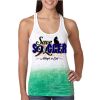  Next Level Ombre Burnout Racerback Tank Thumbnail