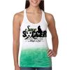  Next Level Ombre Burnout Racerback Tank Thumbnail