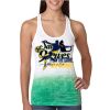  Next Level Ombre Burnout Racerback Tank Thumbnail