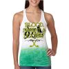  Next Level Ombre Burnout Racerback Tank Thumbnail