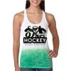  Next Level Ombre Burnout Racerback Tank Thumbnail