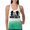  Next Level Ombre Burnout Racerback Tank Thumbnail