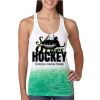  Next Level Ombre Burnout Racerback Tank Thumbnail