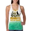  Next Level Ombre Burnout Racerback Tank Thumbnail