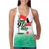  Next Level Ombre Burnout Racerback Tank Thumbnail