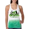  Next Level Ombre Burnout Racerback Tank Thumbnail