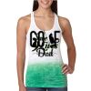  Next Level Ombre Burnout Racerback Tank Thumbnail