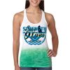  Next Level Ombre Burnout Racerback Tank Thumbnail
