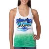  Next Level Ombre Burnout Racerback Tank Thumbnail