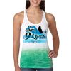  Next Level Ombre Burnout Racerback Tank Thumbnail