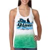 Next Level Ombre Burnout Racerback Tank Thumbnail