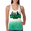  Next Level Ombre Burnout Racerback Tank Thumbnail