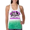  Next Level Ombre Burnout Racerback Tank Thumbnail