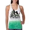  Next Level Ombre Burnout Racerback Tank Thumbnail