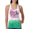  Next Level Ombre Burnout Racerback Tank Thumbnail