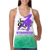  Next Level Ombre Burnout Racerback Tank Thumbnail