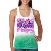  Next Level Ombre Burnout Racerback Tank Thumbnail